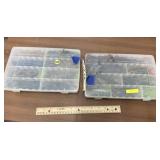 2 Pcs - Small Fishing Lure Organizer w/Contents