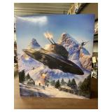 Squadron Kaunebu II Space Ship Plastic Model