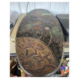 Decorative Hand Carved Wall Art 36"x18"