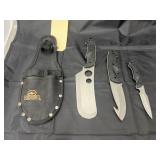 Gerber 3-Knife Set in Sheath