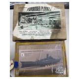 2 Pcs - Very Fire Battleship Plastic Model & More