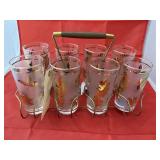 9 Pcs - Drinking Glasses in Carryall
