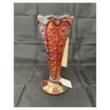 Imperial Carnival Glass Vase