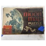 Selchow & Righter Moon Man Puzzle in box