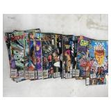 Stack of DC Star Trek Comic Books