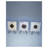 1964 Penny - 1935-P Penny - 1924 Penny