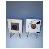 1948-D Penny - 1946-D Penny