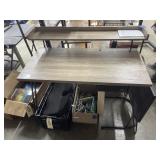 Metal Student Desk 40"L x 22"W x 36"H