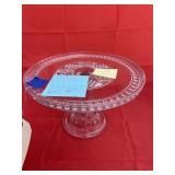 Glass Cake Plate - 1850 Rare
