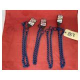 3 Pcs - Colored Chain Collar