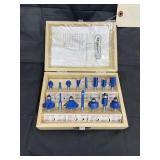 Stalwart Rotor Bits in Wood Box