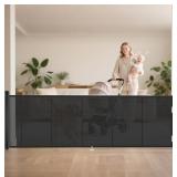 Miumoon 120" Retractable Baby Gate, 42" Tall wit