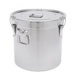 Dynami 8.7 Gallon 304 Stainless Steel Airtight Con