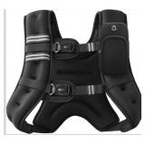 Zelus 20lb Weighted Vest With Reflective Strip For