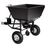 SUCHTALE Tow Behind Broadcast Spreader with 130