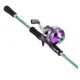 Sougayilang Fishing Rod Combo, Portable Lightweigh
