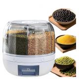 Rotating Grain Storage Bin 6 Grids Rice C