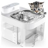 Hapaw Cat Water Fountain - 3L Capacity Tank, Wirel
