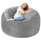 4 Ft. Bean Bag Chair, Memory Foam Filled, Dutch Ve