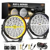 Auxbeam RAY-L Series 9 Inch Round LED Offroad Driv
