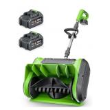 Degge Electric Cordless Snow Shovel - Green, 21v B
