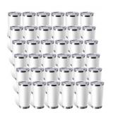 Sieral Stainless Steel Tumbler With Lids- 36 Pack,