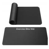 Gymcope Non-Slip Mat For Exercise Equipment (Black