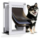 Petcoming 3 Flap Dog Door Wall Mount Pet Door With