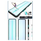 Awsum Inflatable Air Gymnastics Mat - Mint Green