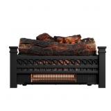 Home Insights Electric Log Set Infrared Heater- Bl