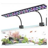 AQQA Aquarium LED Light- Clip On Fish Tank, 24/7 M