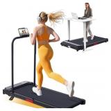 XBD Walking Pad with Incline, Under Desk Treadmill