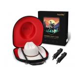 Anysiny Hat Box for Crush Proof Travel for Cowboy