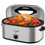 28 Quart Electric Roaster Oven With Visible Self B