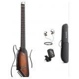 Donner Hush 1 Guitar For Travel- headless Electric