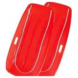 2 Count Northfish Snow Sled for Adults and Childre