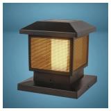 3 Box, 2 Pack Patriot Lighting Solar Post Cap "Fl