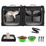 Portable 2in1 Pat Carrier for Medium/Large Dog or