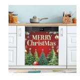 Dishwasher Magnet Cover Christmas Theme - 23x26"