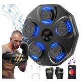 Music Boxing Machine, Interactive Punching Trainer