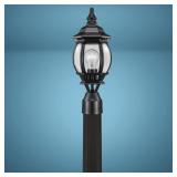 2 Boxes Patriot Lighting Ellie Black Outdoor Post