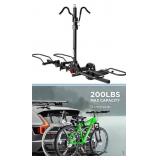 Young 200 Lb. Capacity Hitch Mounted 2-Bike Rack w