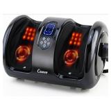 Shiatsu Foot Massager with Heat, Black, 3 Massage