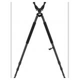Trakiom Hunting Bipod - Twist Lock, Spike Feet, Bl