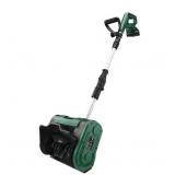 Masterforce 20V Cordless Snow Shovel- 12" Clearin