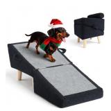 2in1 Ottoman Dog Ramp, Fold Out Ramp for Pets - 15