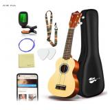 Soprano Ukulele Beginner 21" with Rainbow String