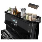 Stutov 30" Magnetic Stove Top Shelf - Black Spice