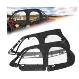Starknight RZR XP4 1000 Cab Enclosure Upper Doors,