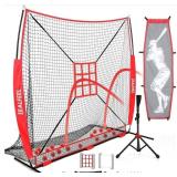 Zealfeel Baseball Net, 7x7 Ft. Pitching/Batting Ne